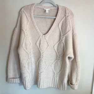 H&M Cream Sweater